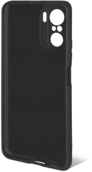 Чехол (клип-кейс) DF для Xiaomi Poco F3 poOriginal-04 черный (DF POORIGINAL-04 (BLACK)) - купить недорого с доставкой в интернет-магазине