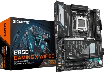 Материнская плата Gigabyte B850 GAMING X WIFI6E SocketAM5 AMD B850 4xDDR5 ATX AC`97 8ch(7.1) 2.5Gg RAID+HDMI - купить недорого с доставкой в интернет-магазине