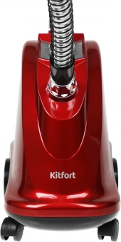 Отпариватель напольный Kitfort KT-979 2200Вт красный/черный - купить недорого с доставкой в интернет-магазине