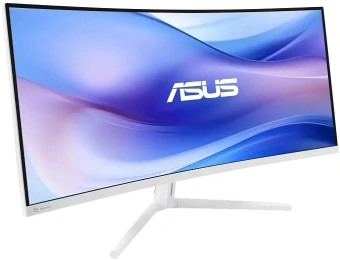 Монитор Asus 34" VU34WCIP-W белый VA LED 21:9 HDMI M/M матовая HAS 300cd 178гр/178гр 3440x1440 100Hz DP 2K USB 5.6кг - купить недорого с доставкой в интернет-магазине