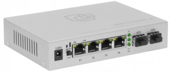 Коммутатор SNR SNR-S1904GP-2S (L2) 4x1Гбит/с 2SFP 4PoE 65W неуправляемый - купить недорого с доставкой в интернет-магазине