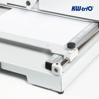 Резак гильотинный Kw-Trio 3943 A4/150лист./370мм/ручн.прижим - купить недорого с доставкой в интернет-магазине