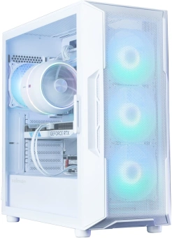 Корпус Zalman i3 Neo V2 белый без БП ATX 7x120mm 5x140mm 1xUSB3.0 audio bott PSU - купить недорого с доставкой в интернет-магазине