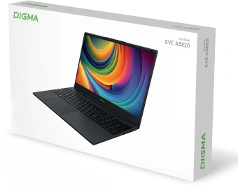 Ноутбук Digma EVE A5820 Ryzen 3 3200U 8Gb SSD256Gb AMD Radeon 15.6" IPS FHD (1920x1080) Windows 11 Professional black WiFi BT Cam 4500mAh (DN15R3-8CXW02) - купить недорого с доставкой в интернет-магазине