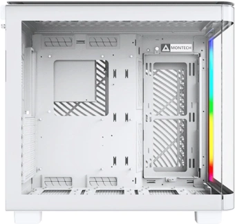 Корпус Montech King 95 белый без БП ATX 9x120mm 6x140mm 2xUSB3.0 audio bott PSU - купить недорого с доставкой в интернет-магазине