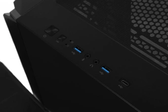 Корпус Gigabyte C301G черный без БП ATX 3x120mm 5x140mm 2xUSB3.0 audio bott PSU - купить недорого с доставкой в интернет-магазине