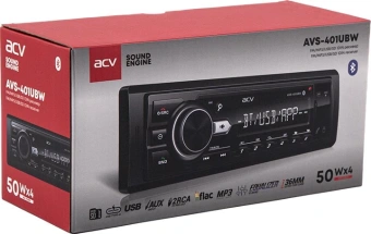 Автомагнитола ACV AVS-401UBW 1DIN 4x50Вт v5.0 AUX 2 (43343) - купить недорого с доставкой в интернет-магазине