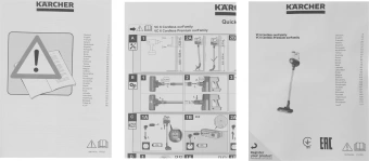 Пылесос ручной Karcher VC 6 Cordless ourFamily Car 250Вт черный/белый - купить недорого с доставкой в интернет-магазине