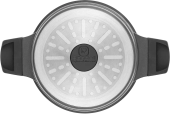 Кастрюля Rondell Walzer RDA-766 4.7л. d=24см (с крышкой) черный - купить недорого с доставкой в интернет-магазине