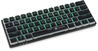 Клавиатура Оклик K763W механическая черный USB беспроводная BT/Radio Multimedia for gamer LED (1920548) кабель 1.5м - купить недорого с доставкой в интернет-магазине