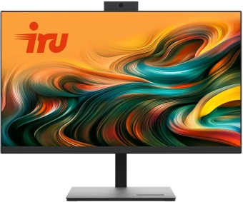 Моноблок IRU Office 23IH6L 23.8" Full HD i5 12400 (2.5) 16Gb SSD512Gb UHDG 730 CR Free DOS GbitEth WiFi BT 120W Cam черный 1920x1080 (RUS) - купить недорого с доставкой в интернет-магазине