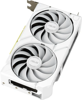 Видеокарта Asus PCI-E 5.0 DUAL-RX9060XT-16G-WHITE AMD Radeon RX 9060XT 16Gb 128bit GDDR6 2550/20000 HDMIx1 DPx2 HDCP Ret - купить недорого с доставкой в интернет-магазине