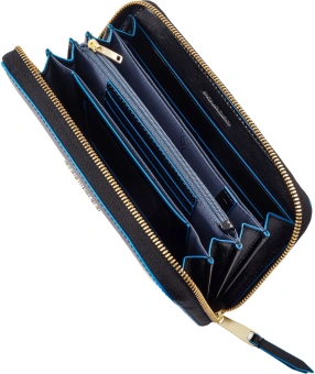 Кошелек женский Piquadro Blue Square PD1515B2R/N черный натур.кожа - купить недорого с доставкой в интернет-магазине