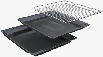 Духовой шкаф Электрический Bosch Serie 8 HBG7341W1 белый - купить недорого с доставкой в интернет-магазине