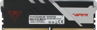 Память DDR5 2x16GB 6000MHz Patriot PVVR532G600C30K Viper Venom RGB RTL Gaming PC5-48000 CL30 DIMM 288-pin 1.35В kit с радиатором Ret - купить недорого с доставкой в интернет-магазине