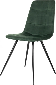 Стул для дома Бюрократ CH-K1_4 комплект 4шт зеленый Holland 30 металл черный на ножках (CH-K1_1/HL30_4) - купить недорого с доставкой в интернет-магазине