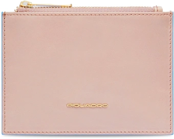 Чехол для кредитных карт Piquadro Blue Square PP6659B2R/RO2 пудровый натур.кожа - купить недорого с доставкой в интернет-магазине