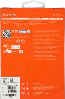 Жесткий диск A-Data USB3.0 5TB AHD710P-5TU31-CBK HD710Pro DashDrive Durable 2.5" черный - купить недорого с доставкой в интернет-магазине