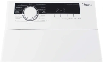 Стиральная машина Midea MFE05W80B/W-RU класс: A загр.вертикальная макс.:8кг белый инвертор - купить недорого с доставкой в интернет-магазине