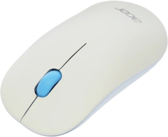 Мышь Acer OMR205 белый/голубой оптическая 1200dpi беспров. USB для ноутбука 3but (ZL.MCEEE.02H) - купить недорого с доставкой в интернет-магазине