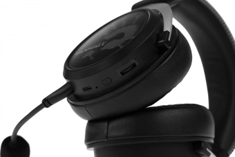 Наушники с микрофоном A4Tech Bloody MR590 Sports черный 1.5м мониторные BT/Radio/3.5mm оголовье (MR590 + WIRED/SPORT BLACK) - купить недорого с доставкой в интернет-магазине