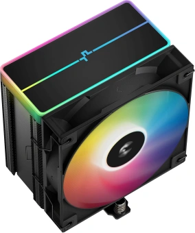 Устройство охлаждения(кулер) Deepcool AG500 BK V2 ARGB Soc-AM5/AM4/1200/1700/1851 черный 4-pin 29.4dB Al+Cu 240W 857gr Ret (R-AG500-BKAMMN-GJD) - купить недорого с доставкой в интернет-магазине