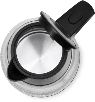 Чайник электрический Vitek VT-7037 1.7л. 2200Вт прозрачный/черный корпус: стекло/металл/пластик - купить недорого с доставкой в интернет-магазине