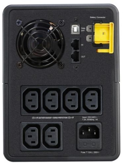 Источник бесперебойного питания APC Back-UPS BX1600MI 900Вт 1600ВА черный - купить недорого с доставкой в интернет-магазине
