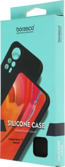 Чехол (клип-кейс) BoraSCO для Huawei Nova 11i Silicone Case черный (72182) - купить недорого с доставкой в интернет-магазине