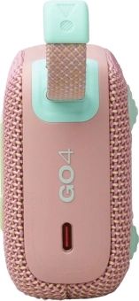 Колонка порт. JBL Go 4 розовый 4.2W 1.0 BT 850mAh (JBLGO4PINK) - купить недорого с доставкой в интернет-магазине