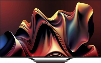 Телевизор QLED Hisense 55" 55U7NQ темно-серый 4K Ultra HD 120Hz DVB-T DVB-T2 DVB-C DVB-S DVB-S2 USB WiFi Smart TV - купить недорого с доставкой в интернет-магазине