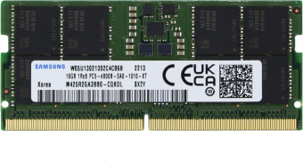 Память DDR5 16GB 4800MHz Samsung M425R2GA3BB0-CQK OEM PC5-38400 CL40 SO-DIMM 288-pin 1.1В dual rank OEM - купить недорого с доставкой в интернет-магазине