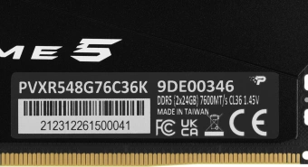 Память DDR5 2x24GB 7600MHz Patriot PVXR548G76C36K Viper Xtreme 5 RGB RTL Gaming PC5-60800 CL36 DIMM 288-pin 1.45В с радиатором Ret - купить недорого с доставкой в интернет-магазине