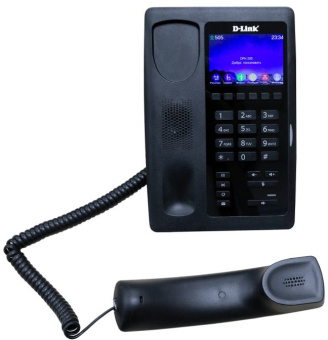 Телефон IP D-Link DPH-200SE черный (DPH-200SE/F1A) - купить недорого с доставкой в интернет-магазине