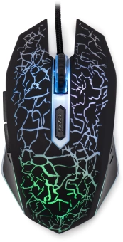 Мышь Оклик 896G черный оптическая 12800dpi USB для ноутбука 5but (1431690) - купить недорого с доставкой в интернет-магазине
