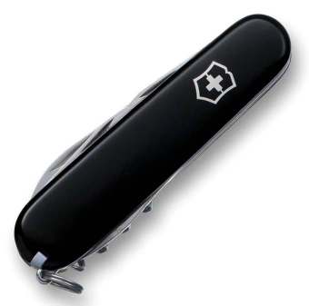 Нож перочинный Victorinox Spartan (1.3603.3B1) 91мм 12функц. черный блистер - купить недорого с доставкой в интернет-магазине