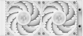 Система водяного охлаждения ID-Cooling DX240 Max ARGB Soc-AM5/AM4/1200/1700/1851 белый 4-pin 32.5dB Al 300W Ret (DX240 MAX WHITE) - купить недорого с доставкой в интернет-магазине