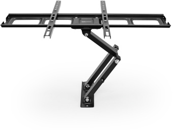 Кронштейн для телевизора Buro MF2 черный 32"-70" макс.35кг настенный поворотно-выдвижной и наклонный - купить недорого с доставкой в интернет-магазине