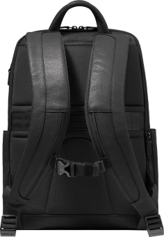 Рюкзак мужской Piquadro Black Square CA6501B3/N черный натур.кожа - купить недорого с доставкой в интернет-магазине