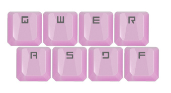 Клавиатура A4Tech B800 Dual Color механическая белый/белый USB for gamer LED (B800 PINK) кабель 1.8м - купить недорого с доставкой в интернет-магазине