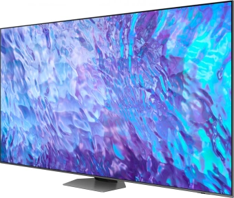 Телевизор QLED Samsung 98" QE98Q80CAUXRU Series 8 серебристый 4K Ultra HD 100Hz DVB-T2 DVB-C DVB-S2 USB WiFi Smart TV - купить недорого с доставкой в интернет-магазине