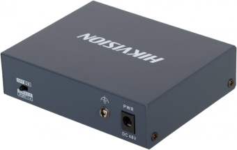 Коммутатор Hikvision DS-3E0105P-E/M(C) 4x100Мбит/с 4PoE+ 35W неуправляемый - купить недорого с доставкой в интернет-магазине