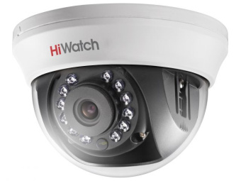 Камера видеонаблюдения аналоговая HiWatch DS-T201(B) (3.6 mm) 3.6-3.6мм HD-CVI HD-TVI цв. корп.:белый - купить недорого с доставкой в интернет-магазине