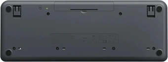 Клавиатура Logitech K250 графитовый беспроводная BT slim Multimedia (920-013452) - купить недорого с доставкой в интернет-магазине