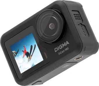 Экшн-камера Digma DiCam 980 1xCMOS 12Mpix черный - купить недорого с доставкой в интернет-магазине