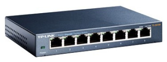 Коммутатор TP-Link TL-SG108 (L2) 8x1Гбит/с неуправляемый - цена, купить или заказать с доставкой в интернет-магазине Коммутатор TP-Link TL-SG108 (L2) 8x1Гбит/с неуправляемый - купить недорого с доставкой в интернет-магазине
