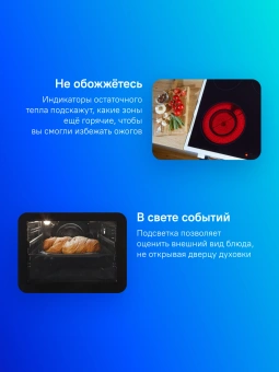 Плита Электрическая Gorenje GEC5C61WG белый стеклокерамика (без крышки) - купить недорого с доставкой в интернет-магазине