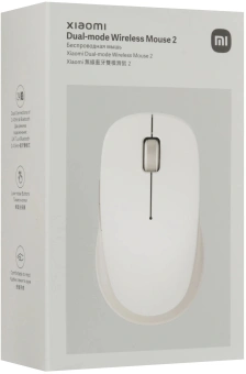 Мышь Xiaomi Dual-mode Wireless Mouse 2 белый оптическая 1200dpi беспров. BT/Radio USB для ноутбука 5but (BHR8849GL) - купить недорого с доставкой в интернет-магазине