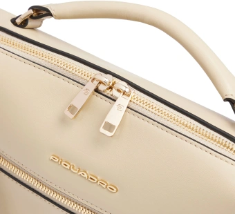 Сумка женская Piquadro Patricia BD6954W140/BE бежевая натур.кожа - купить недорого с доставкой в интернет-магазине