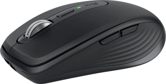 Мышь Logitech MX Anywhere 3S графитовый оптическая 8000dpi silent беспров. BT/Radio USB для ноутбука 5but (910-006938) - купить недорого с доставкой в интернет-магазине